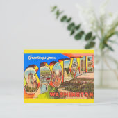 Carte Postale Spokane Washington (Debout devant)