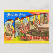 Carte Postale Spokane Washington (Devant)