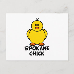 Carte Postale Spokane Washington Chick