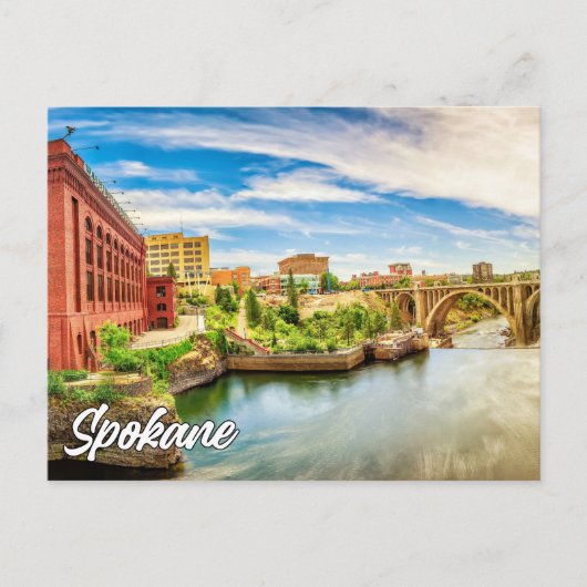 Carte Postale Spokane, Washington, États-Unis (Devant)