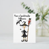 Carte postale Spooktacular Halloween (Debout devant)