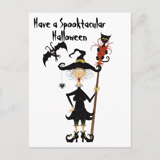 Carte postale Spooktacular Halloween (Devant)