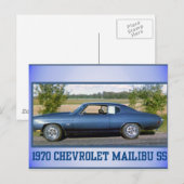 Carte Postale Sport 1970 superbe de Chev (Devant / Derrière)