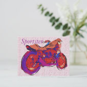 Carte Postale Sportster (Debout devant)