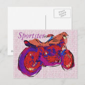 Carte Postale Sportster (Devant / Derrière)