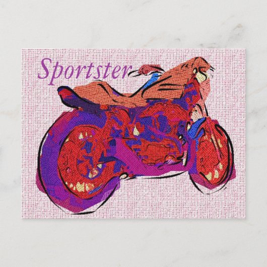 Carte Postale Sportster (Devant)