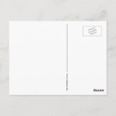 Carte Postale Spots rétro colorés + votre idée (Dos)