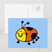 Carte Postale Spotty ladybug (Devant / Derrière)
