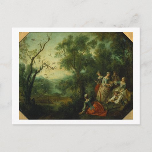 Carte Postale Spring, 1738 (Devant)