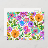 Carte Postale Spring all year (Devant / Derrière)