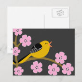 Carte postale Spring Bird (Devant / Derrière)