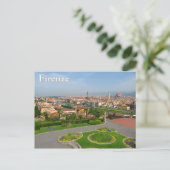 Carte Postale Spring blooms de Florence (Debout devant)