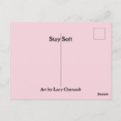 Carte Postale Spring Bunny Rabbit Easter Ostara                  (Dos)