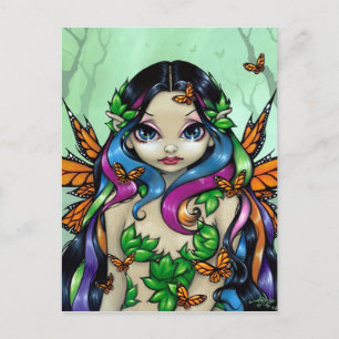 Carte postale "Spring Butterfly Maiden"