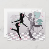 Carte Postale Spring Cleaning (Devant / Derrière)