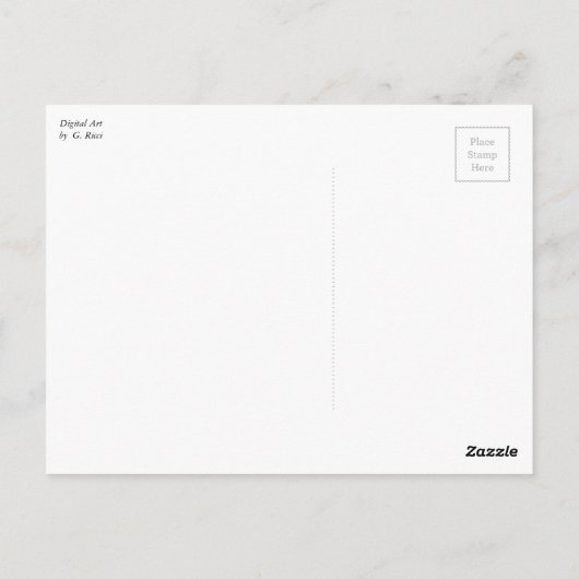 Carte Postale Spring.digitalArt. (Dos)