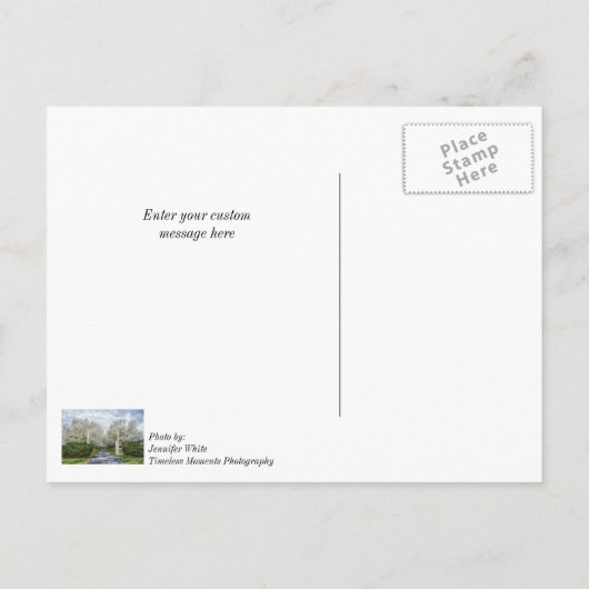 Carte Postale Spring Drive Home Penser À Vous (Dos)