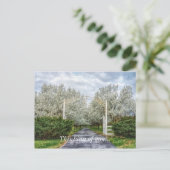 Carte Postale Spring Drive Home Penser À Vous (Debout devant)
