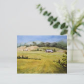 Carte postale "Spring Fields" (Debout devant)