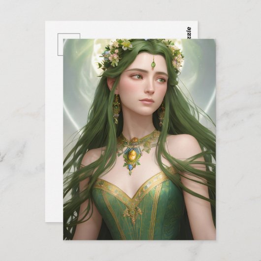 Carte postale Spring Goddess (Devant / Derrière)