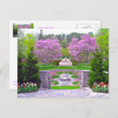 Carte Postale "Spring In Bloom Kingwood Centre and Gardens (Devant / Derrière)