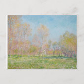 Carte Postale Spring in Giverny by Claude Monet (Devant)