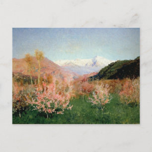 Carte Postale Spring in Italy, 1890
