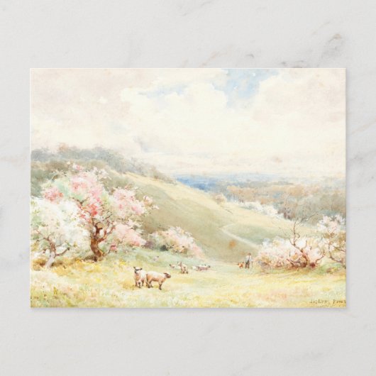 Carte Postale Spring, Joseph Rubens Powell (Devant)