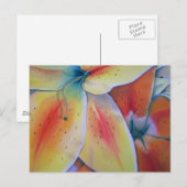 Carte postale Spring Lilies (Devant / Derrière)