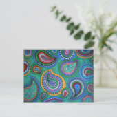 Carte postale Spring Paisley (Debout devant)