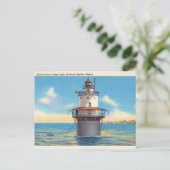 Carte Postale Spring Point Ledge Light, Port de Portland, Maine (Debout devant)