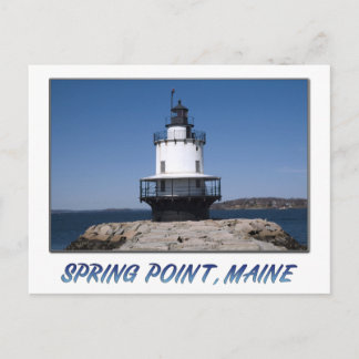 Carte Postale Spring Point, Maine