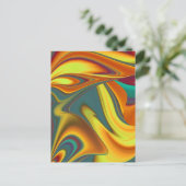 Carte Postale Spring Summer Autumn Flowers Magic (Debout devant)