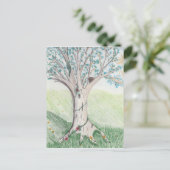 Carte postale Spring tree (Debout devant)