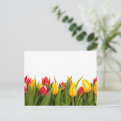 Carte postale Spring Tulip Garden (Debout devant)