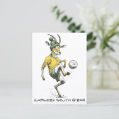 Carte Postale Springbok Star Striker (Debout devant)
