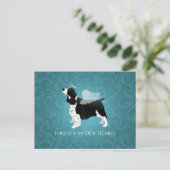 Carte Postale Springer Spaniel Angel Chien animal de compagnie d (Debout devant)