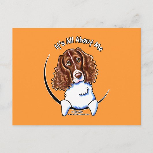 Carte Postale Springer Spaniel IAAM (Devant)