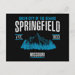 Carte Postale Springfield