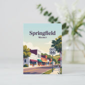Carte Postale Springfield, Missouri (Debout devant)
