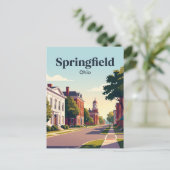Carte Postale Springfield, Ohio (Debout devant)