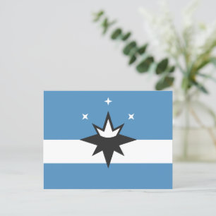 Carte Postale Springfield ville Drapeau Missouri État USA