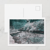 CARTE POSTALE SPRINGS CHAUDS ARKANSAS WATERCOLOR- ARKANSAS US (Devant / Derrière)