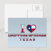 Carte Postale Springs, Texas (Devant / Derrière)