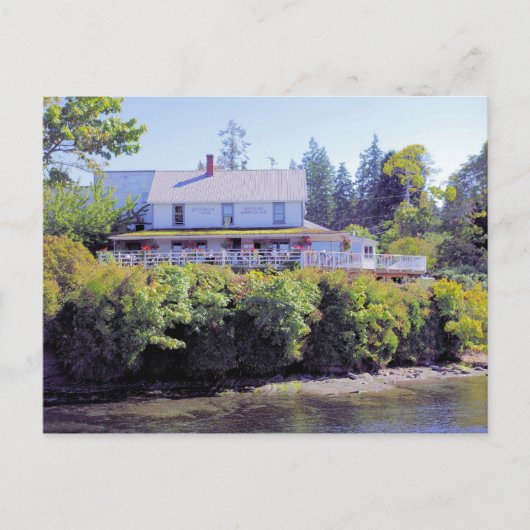 Carte Postale Springwater Lodge - Mayne Island (Devant)