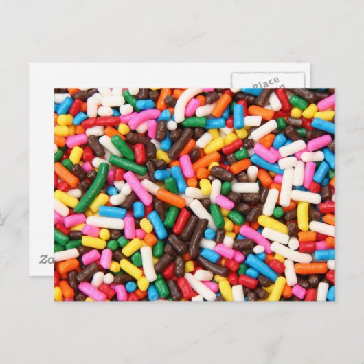 Carte postale Sprinkings (Devant / Derrière)