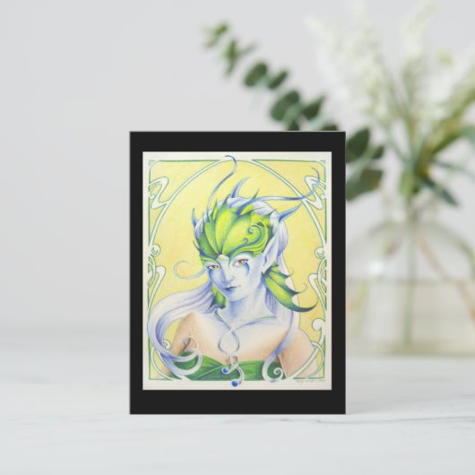 Carte Postale Sprite d'eau (Debout devant)