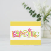 Carte postale SPRR Floral Design (Debout devant)