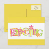 Carte postale SPRR Floral Design (Devant / Derrière)