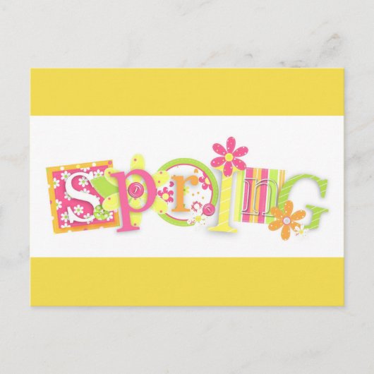 Carte postale SPRR Floral Design (Devant)